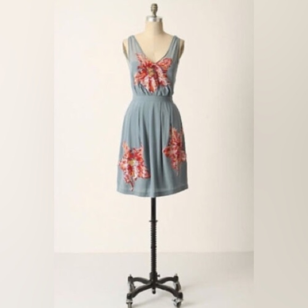Glimmering Magnolia Dress - Anthropologie - Size 0